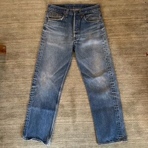 Vintage Levi’s 501s from 1980